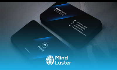 How to Attractive Business Card Design in Photoshop Business Card Vertex Graphic