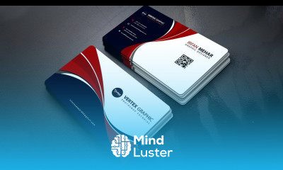 Creative Business Card Design in Photoshop Employee Card Design Vertex Graphic