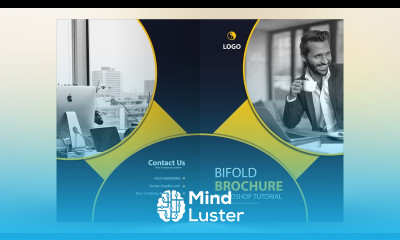 How to Make Creative Bifold Brochure Design in Photoshop Cc Flyer Design Vertex Graphic