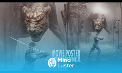 How to Design Action Movie Poster in Photoshop Cc Photo Manipulation Vertex Graphic