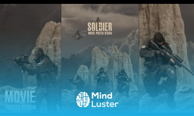 Soldier Poster Design in Photoshop Army Poster Design Vertex Graphic