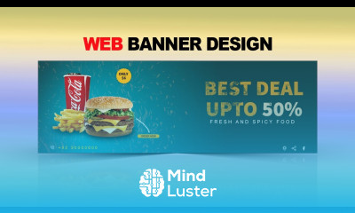 How To Design Social Media Banner Adobe Illustrator Cc