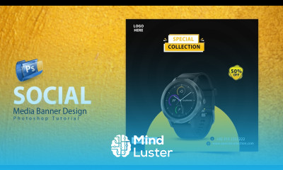 Social Media Post Design In Adobe Photoshop Cc Social Media Ads Vertex Graphic