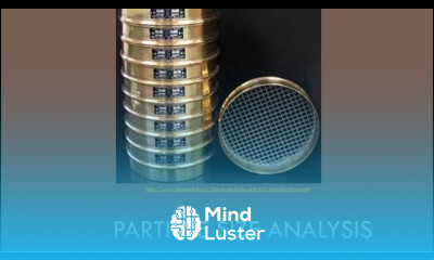 CEEN 341 Lecture 2 Particle Size Analysis