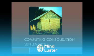 CEEN 341 Lecture 16 Computing Consolidation Settlements