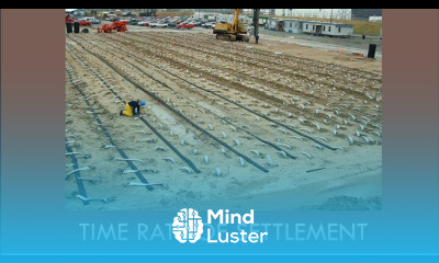 CEEN 341 Lecture 17 Time Rate of Settlement