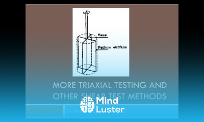 CEEN 341 Lecture 21 Methods to Measure Undrained Shear Strength
