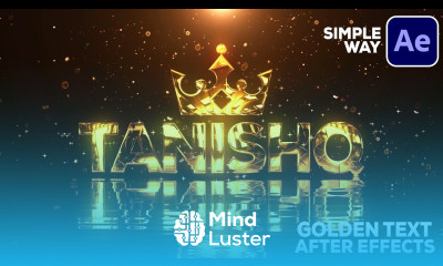 Create Golden Logo Reveal Animation In After Effects