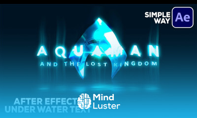 After Effects UNDER WATER Logo Text Animation After Effects Logo Tutorial