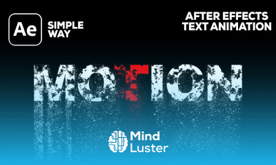 Create Distorted Text Animation in After Effects No Plugins Used