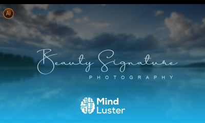 How to Make Stylish Signature Photography Logo Adobe Illustrator
