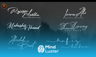 How to Make Signature Logo in Adobe illustrator