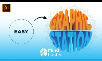 3D Text Effect in Adobe Illustrator