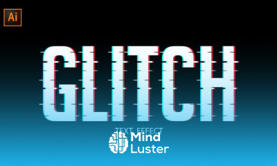 Glitch Text Effect in Illustrator