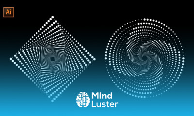 Dotted Spiral Vortex in Adobe Illustrator Very Easy Tips Tricks For Experts Beginners