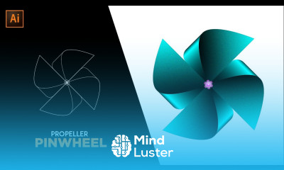 Create a Propeller Pinwheel Illustration in Adobe Illustrator Tutorial