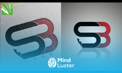 Custom Logo Design Letter SB Logo Design in CorelDRAW Tutorial