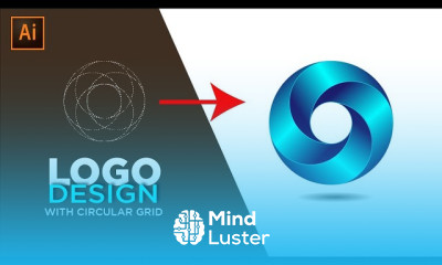How To Design a Logo With Circular Grid Adobe Illustrator Tutorial