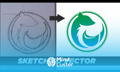 Coreldraw Tutorial Create a Vector Logo From a Rough Sketch CDR File free download