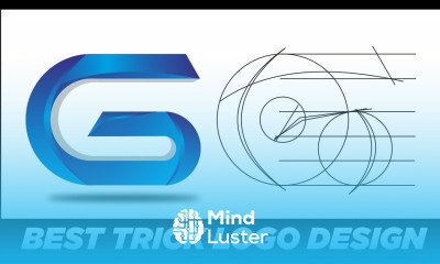 Alphabet logo design G Best Trick Logo Design idea Design wale