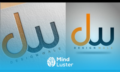 How to make DW Logo design in CorelDraw x7 tutorial in hindi By Design wale