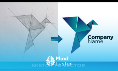 Create a Vector Logo From a Rough Sketch in Adobe Illustrator Tutorial Easy Tutorial