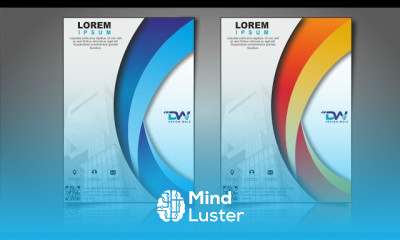 Brochure Cover Design in CorelDraw x7 Tutorial in Hindi Design wale