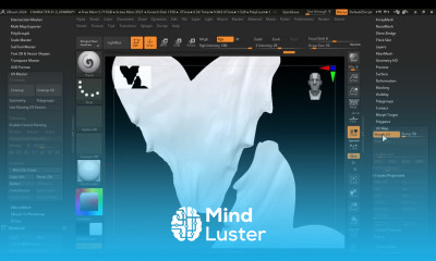 Mastering Zbrush Creating amazing props and characters pt 39 unwrap