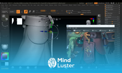 Mastering Zbrush Creating amazing props and characters pt 26