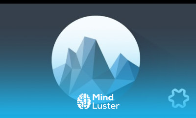 Logo Design Tutorial Circle Mountain Logo Polygon logo Low Poly Logo Flat Logo Design