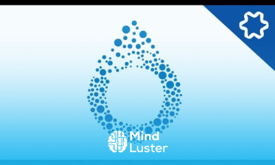 How to create professional water drop logo design with circle object Adobe illustrator cc tutorial