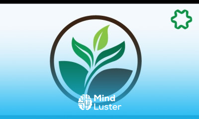 Circle Leaf Logo Design Tutorial How to make green leaves icon logo design for beginners