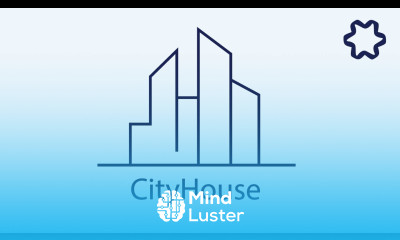 Simple City Home Building Logo Design in adobe illustrator Line Logo Style Beginners Tutorial