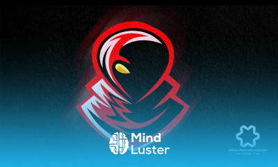 E Sport Horror Gaming Logo Sport Team Logo Design Adobe illustrator Logo Design Tutorial