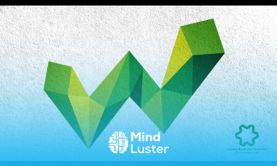 Adobe Illustrator CC Tutorial For Beginners 3D Polygon Letter Logo Design LowPoly Logo Design