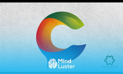 Adobe illustrator tutorial how to design letter Logo for Chat Application Letter C Logo Design