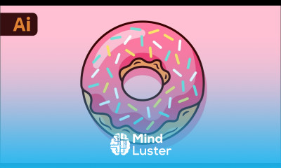 How to Create A Donut From SKETCH to VECTOR Adobe Illustrator TUTORIAL