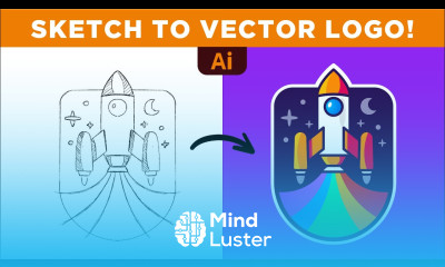 Adobe Illustrator Tutorial Create a Vector Logo Design from Sketch