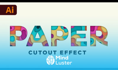Illustrator Tutorial How to Create Paper Cutout Text Effect HD