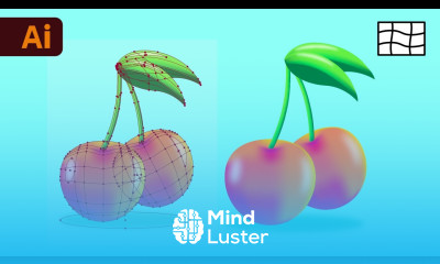 Adobe Illustrator Tutorial How Use the Gradient Mesh Tool