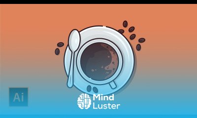 Drawing a Minimal Flat Design Coffee Cup in Adobe illustrator