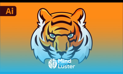 How to Create Tiger From SKETCH TO VECTOR Adobe Illustrator TUTORIAL