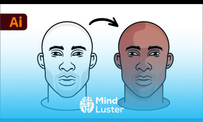 Adobe Illustrator Tutorial How To Draw Face Portraits Kobe Bryant