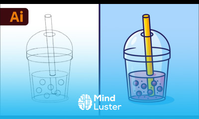 Adobe Illustrator Tutorial Create a Bubble Tea Vector Step by Step