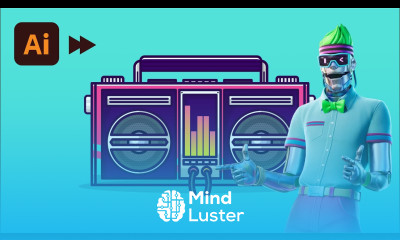 Flat Design Fortnite Illustrator CC Tutorial Time lapse HD