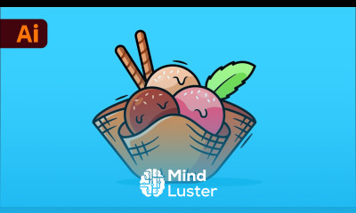 Adobe Illustrator Tutorial Create Vector Ice Cream from Sketch HD