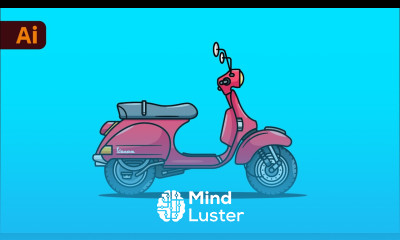 Adobe Illustrator Tutorial Create a Scooter Vector from Start to Finish