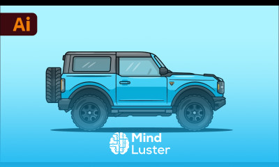 Adobe Illustrator Tutorial How to Draw Flat Vector Truck Illustration