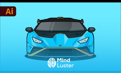 How To Create Vector Lamborghini Car Adobe Illustrator TUTORIAL