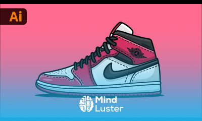 How to Create Vector Nike Sneaker Shoe Illustrator Tutorial